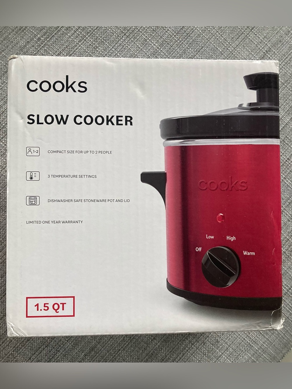 New Cooks 1.5-Quart Slow Cooker